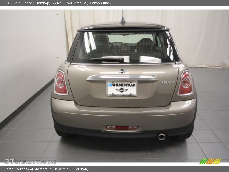 Velvet Silver Metallic / Carbon Black 2012 Mini Cooper Hardtop