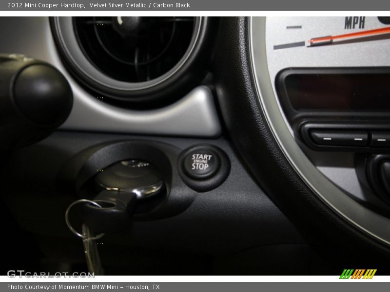 Velvet Silver Metallic / Carbon Black 2012 Mini Cooper Hardtop
