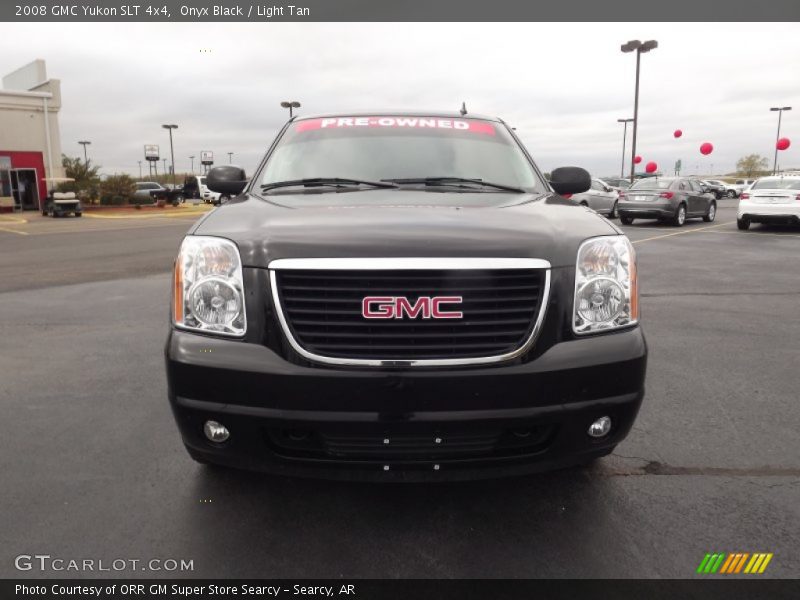 Onyx Black / Light Tan 2008 GMC Yukon SLT 4x4