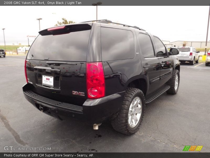 Onyx Black / Light Tan 2008 GMC Yukon SLT 4x4