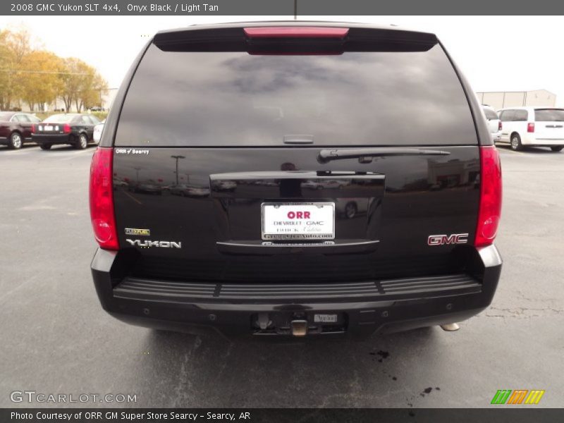 Onyx Black / Light Tan 2008 GMC Yukon SLT 4x4