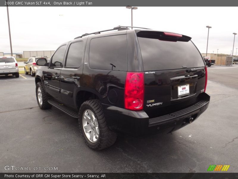 Onyx Black / Light Tan 2008 GMC Yukon SLT 4x4