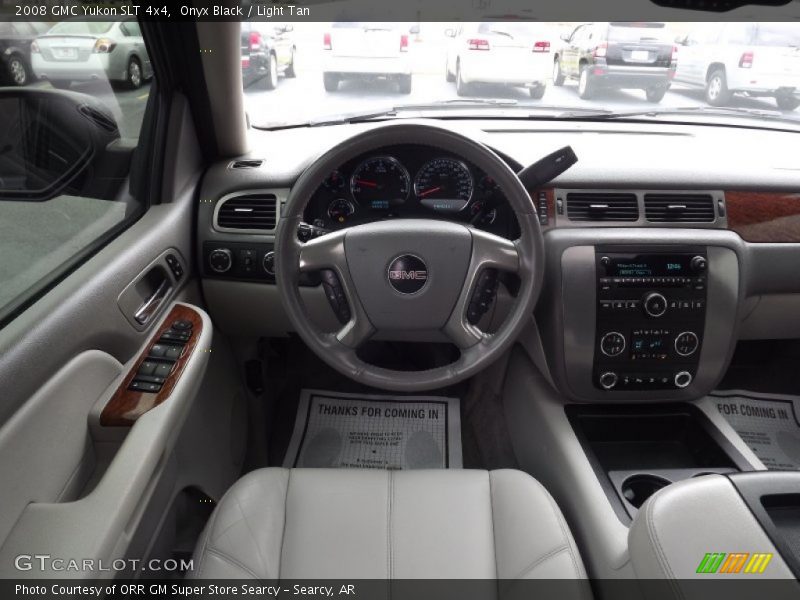 Onyx Black / Light Tan 2008 GMC Yukon SLT 4x4