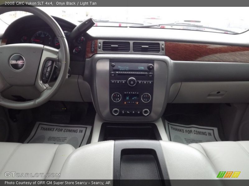 Onyx Black / Light Tan 2008 GMC Yukon SLT 4x4