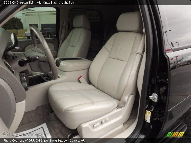 Onyx Black / Light Tan 2008 GMC Yukon SLT 4x4