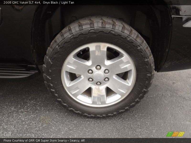 Onyx Black / Light Tan 2008 GMC Yukon SLT 4x4
