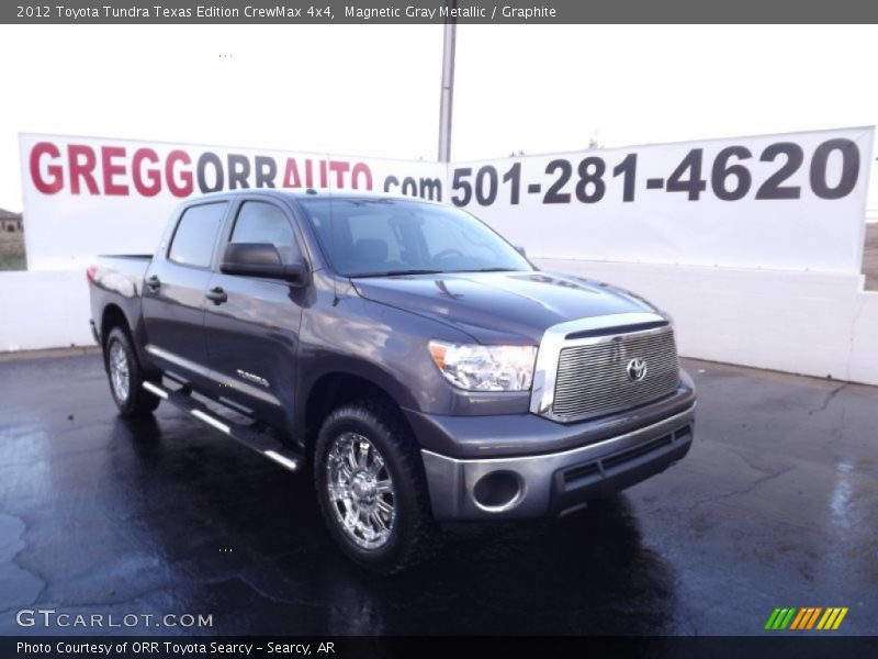 Magnetic Gray Metallic / Graphite 2012 Toyota Tundra Texas Edition CrewMax 4x4
