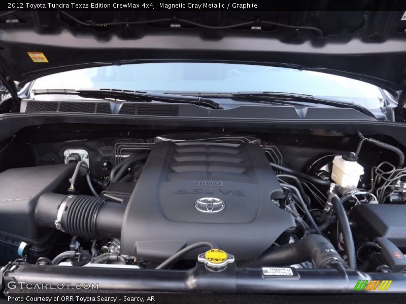 Magnetic Gray Metallic / Graphite 2012 Toyota Tundra Texas Edition CrewMax 4x4