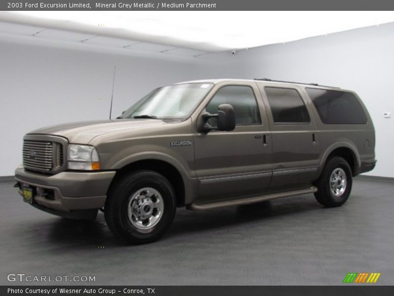 Mineral Grey Metallic / Medium Parchment 2003 Ford Excursion Limited