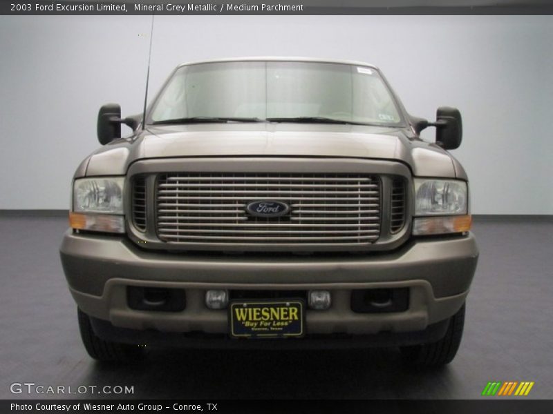 Mineral Grey Metallic / Medium Parchment 2003 Ford Excursion Limited