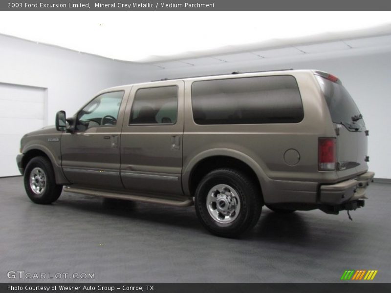 Mineral Grey Metallic / Medium Parchment 2003 Ford Excursion Limited