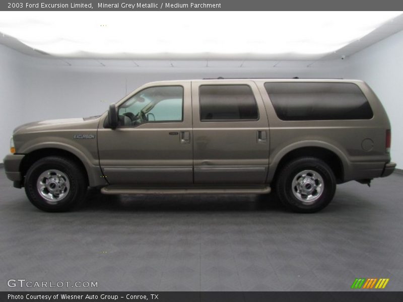 Mineral Grey Metallic / Medium Parchment 2003 Ford Excursion Limited
