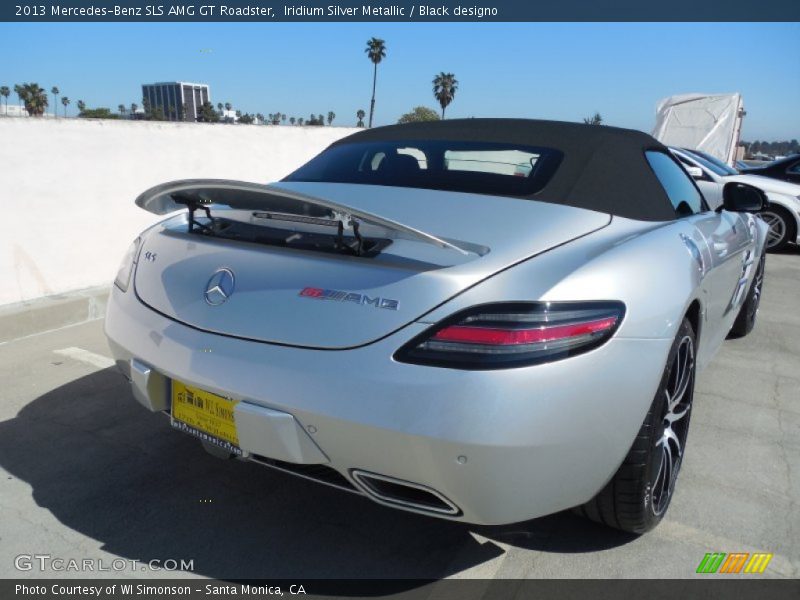Iridium Silver Metallic / Black designo 2013 Mercedes-Benz SLS AMG GT Roadster
