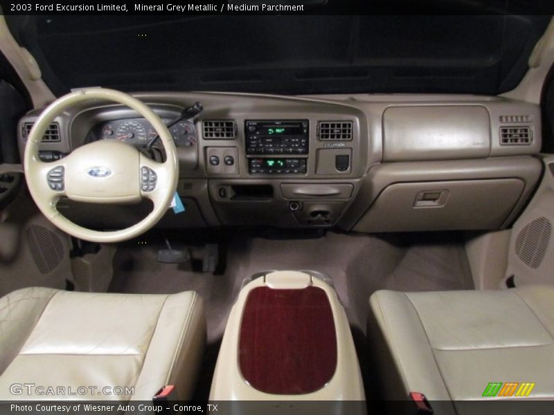 Mineral Grey Metallic / Medium Parchment 2003 Ford Excursion Limited