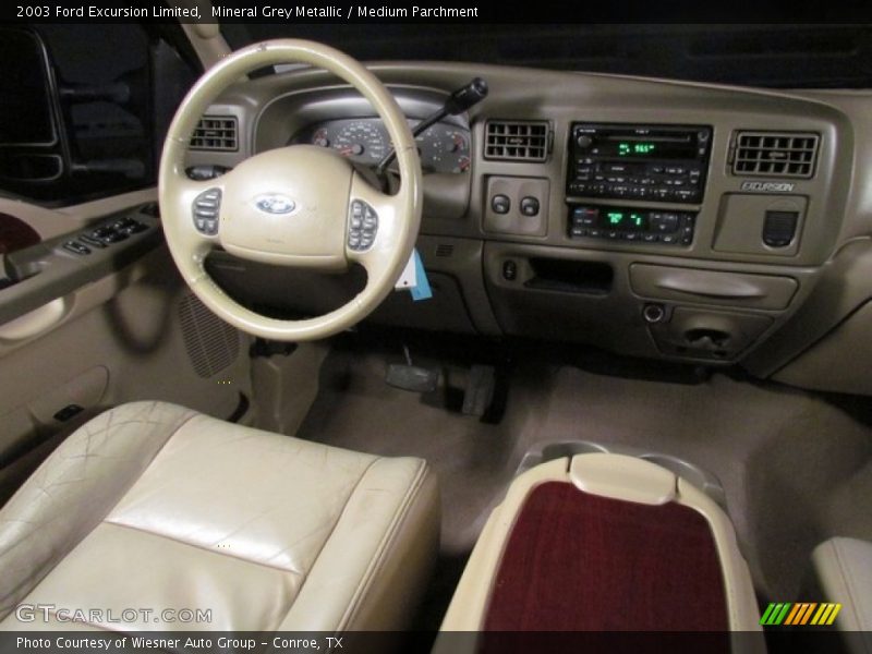 Mineral Grey Metallic / Medium Parchment 2003 Ford Excursion Limited