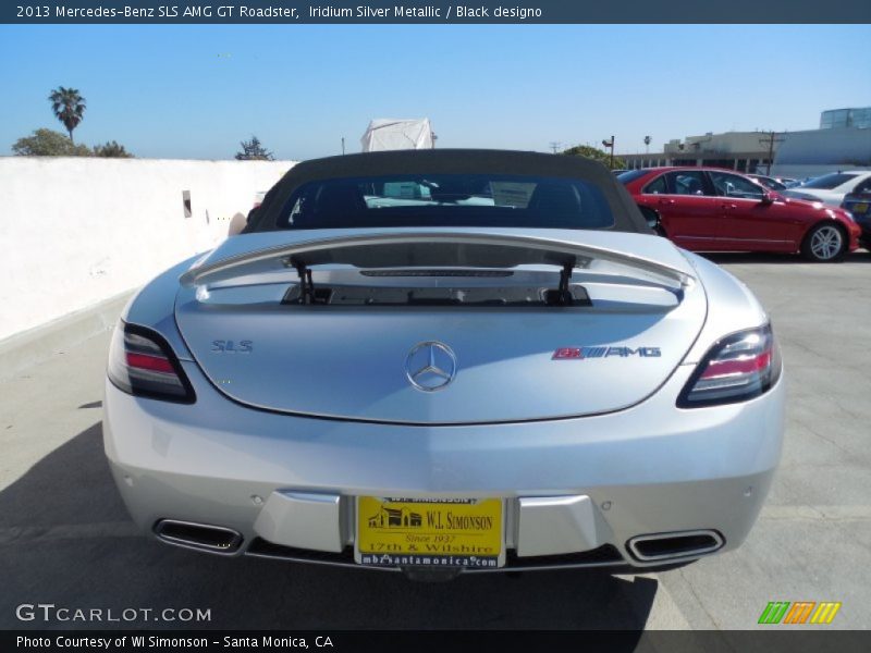 Iridium Silver Metallic / Black designo 2013 Mercedes-Benz SLS AMG GT Roadster