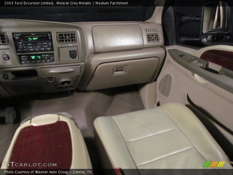 Mineral Grey Metallic / Medium Parchment 2003 Ford Excursion Limited