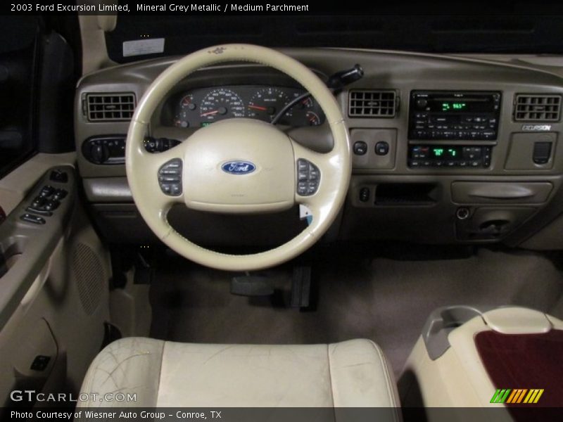 Mineral Grey Metallic / Medium Parchment 2003 Ford Excursion Limited