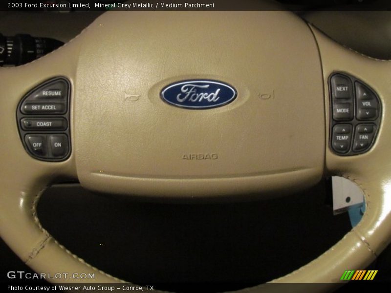 Mineral Grey Metallic / Medium Parchment 2003 Ford Excursion Limited