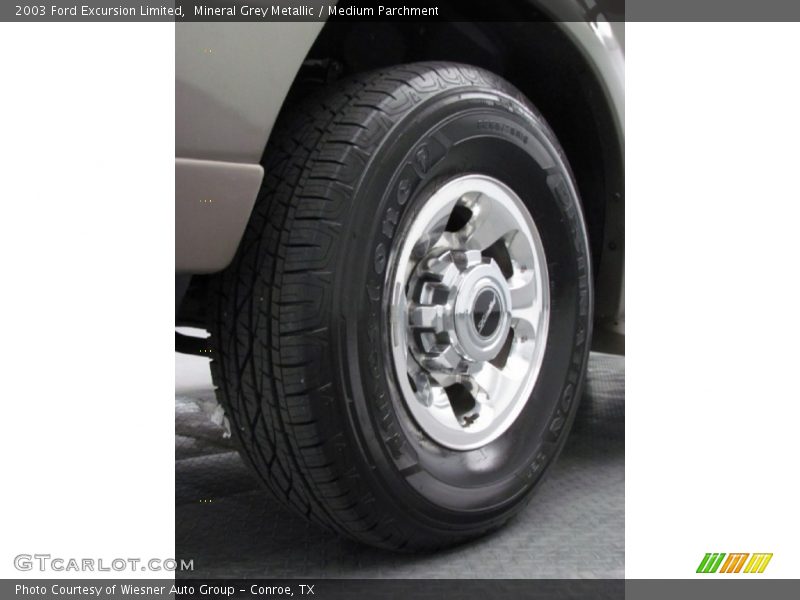 Mineral Grey Metallic / Medium Parchment 2003 Ford Excursion Limited