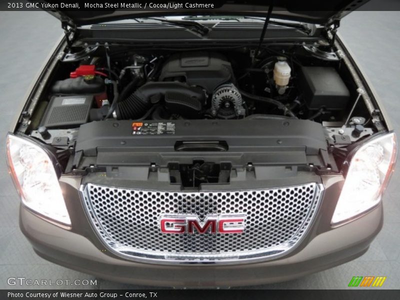 Mocha Steel Metallic / Cocoa/Light Cashmere 2013 GMC Yukon Denali