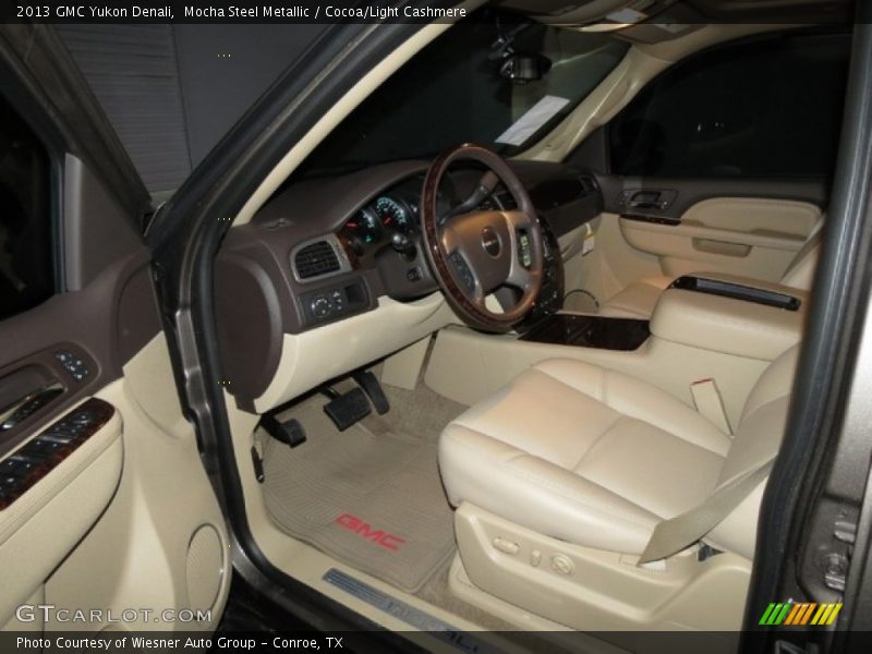 Mocha Steel Metallic / Cocoa/Light Cashmere 2013 GMC Yukon Denali