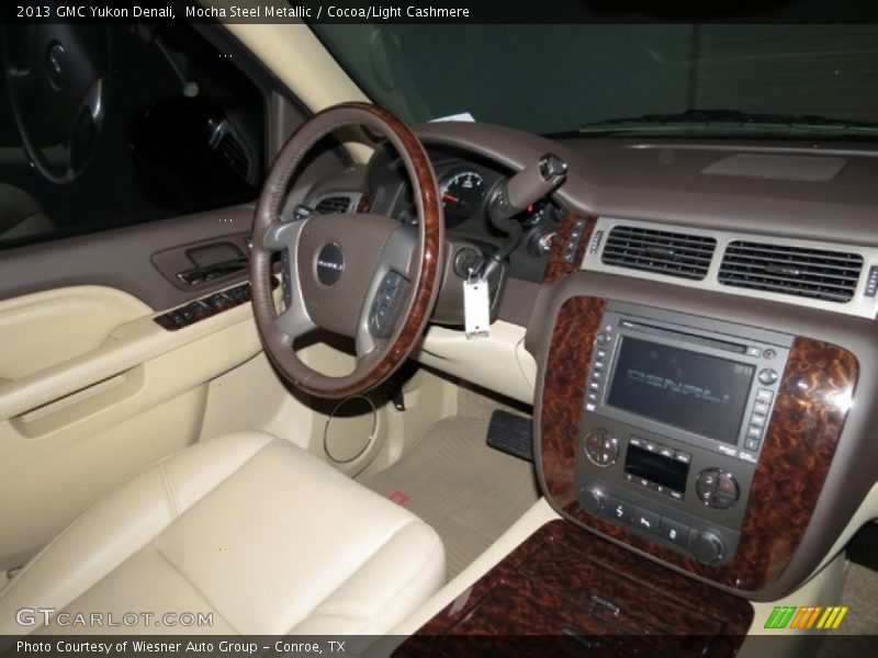 Mocha Steel Metallic / Cocoa/Light Cashmere 2013 GMC Yukon Denali