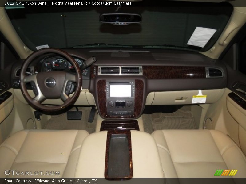 Mocha Steel Metallic / Cocoa/Light Cashmere 2013 GMC Yukon Denali