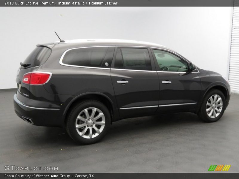 Iridium Metallic / Titanium Leather 2013 Buick Enclave Premium