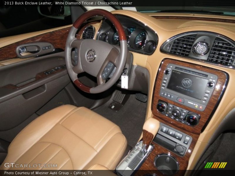 Dashboard of 2013 Enclave Leather