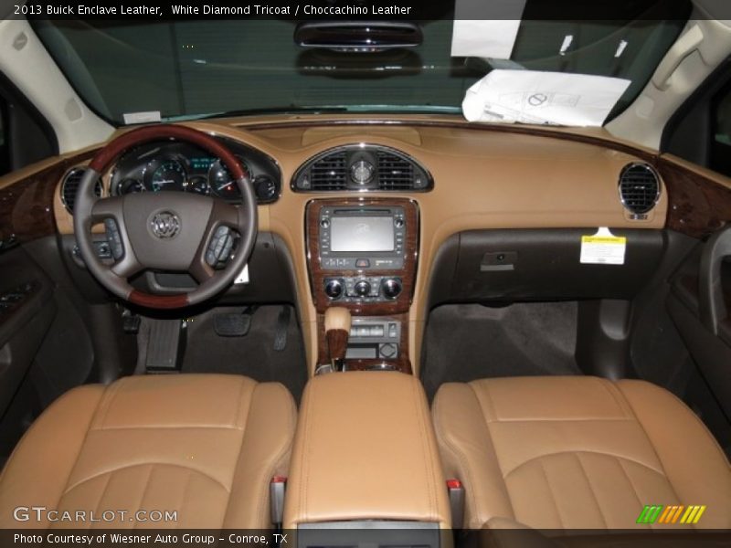 Dashboard of 2013 Enclave Leather