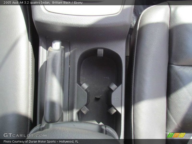 Brilliant Black / Ebony 2005 Audi A4 3.2 quattro Sedan