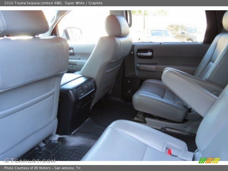 Super White / Graphite 2010 Toyota Sequoia Limited 4WD