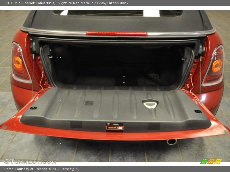 Nightfire Red Metallic / Grey/Carbon Black 2010 Mini Cooper Convertible
