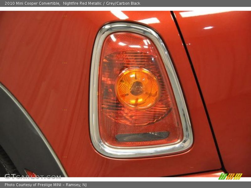 Nightfire Red Metallic / Grey/Carbon Black 2010 Mini Cooper Convertible