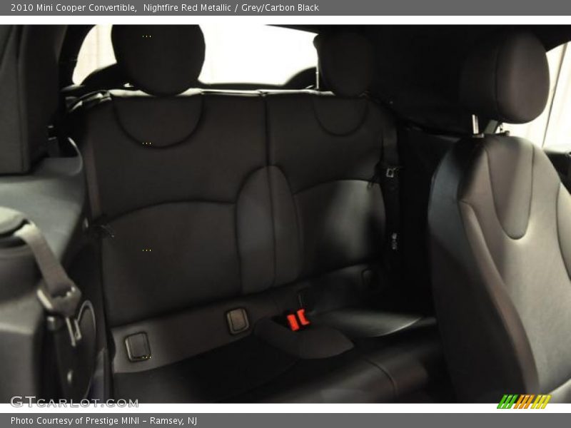 Nightfire Red Metallic / Grey/Carbon Black 2010 Mini Cooper Convertible