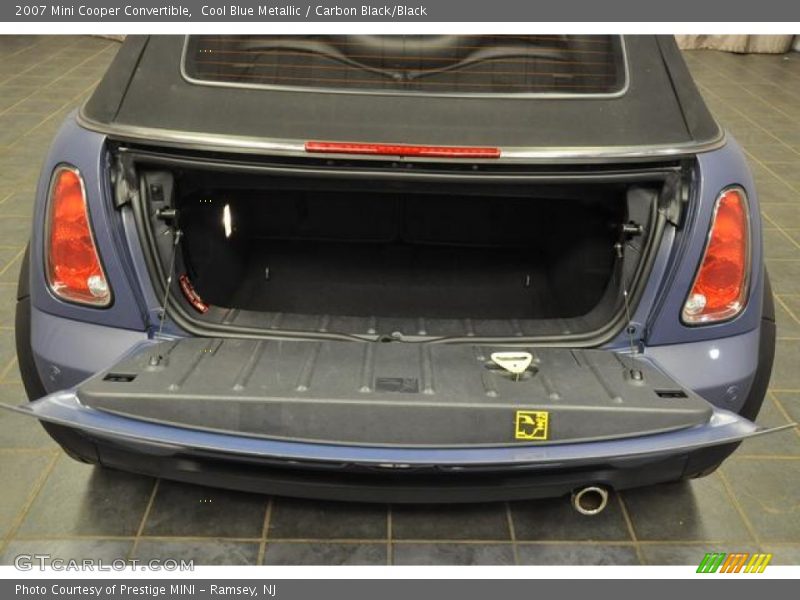 Cool Blue Metallic / Carbon Black/Black 2007 Mini Cooper Convertible