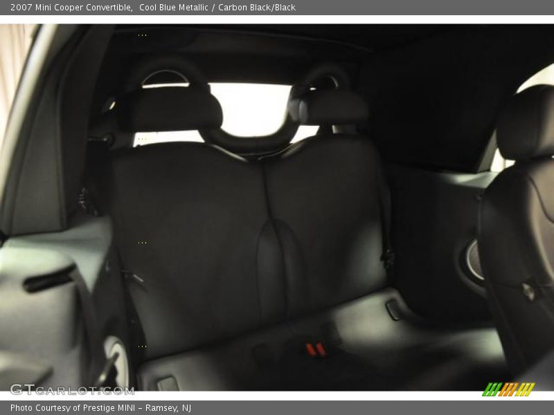 Cool Blue Metallic / Carbon Black/Black 2007 Mini Cooper Convertible