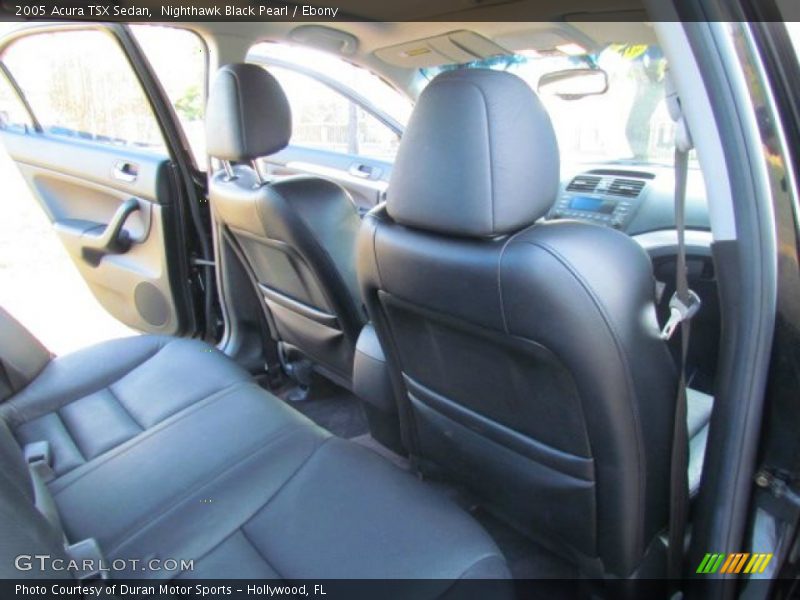 Nighthawk Black Pearl / Ebony 2005 Acura TSX Sedan