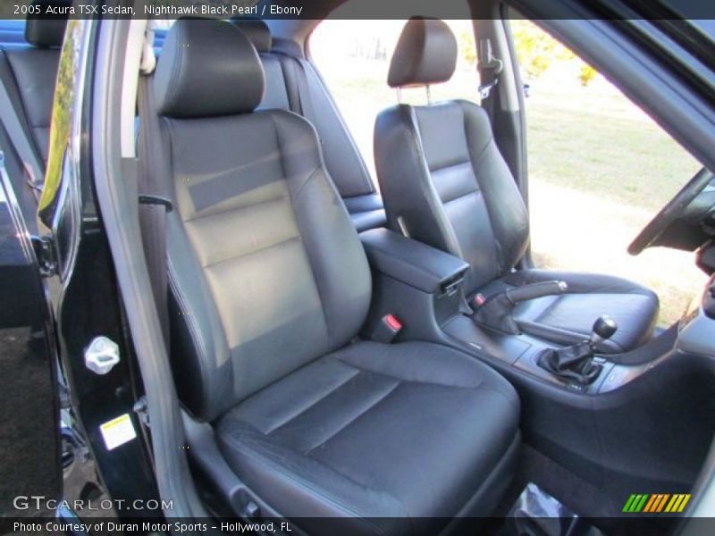 Front Seat of 2005 TSX Sedan