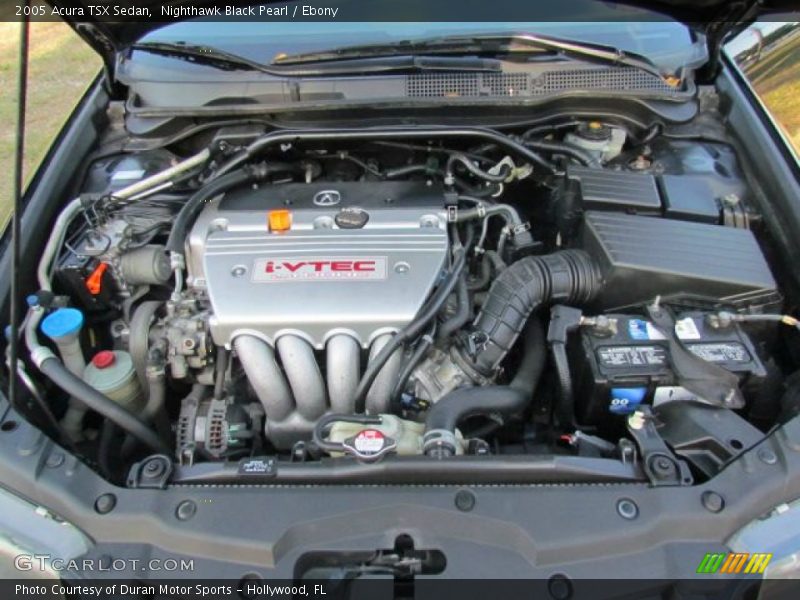  2005 TSX Sedan Engine - 2.4L DOHC 16V i-VTEC 4 Cylinder