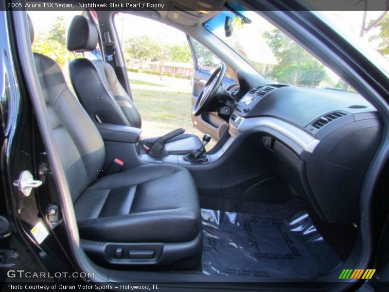 Nighthawk Black Pearl / Ebony 2005 Acura TSX Sedan