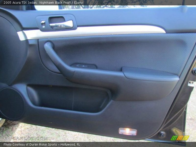 Nighthawk Black Pearl / Ebony 2005 Acura TSX Sedan