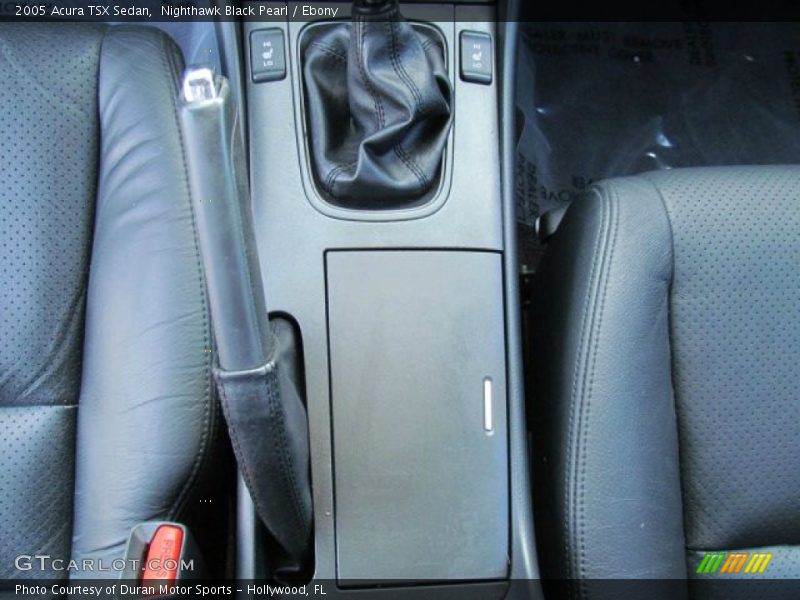 Nighthawk Black Pearl / Ebony 2005 Acura TSX Sedan