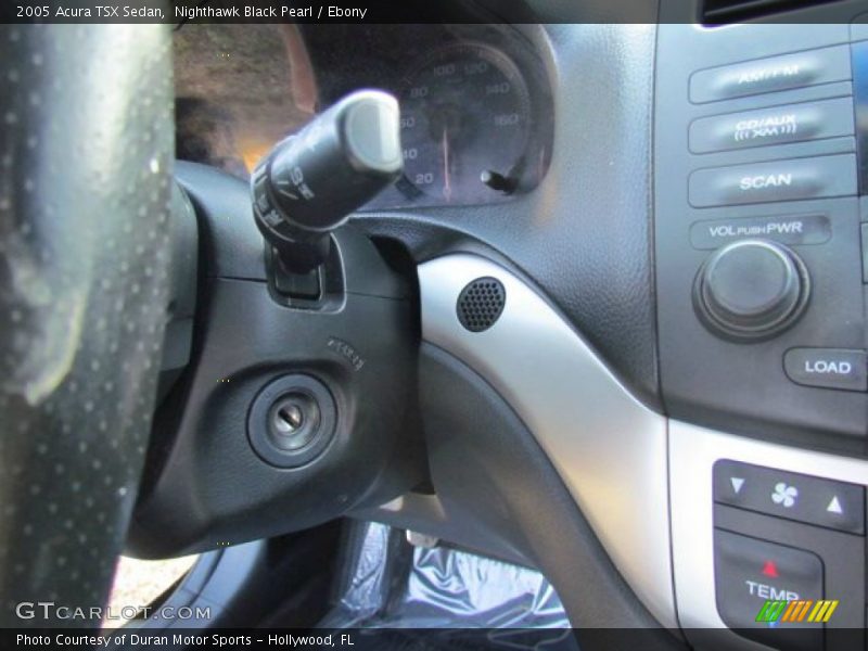 Nighthawk Black Pearl / Ebony 2005 Acura TSX Sedan