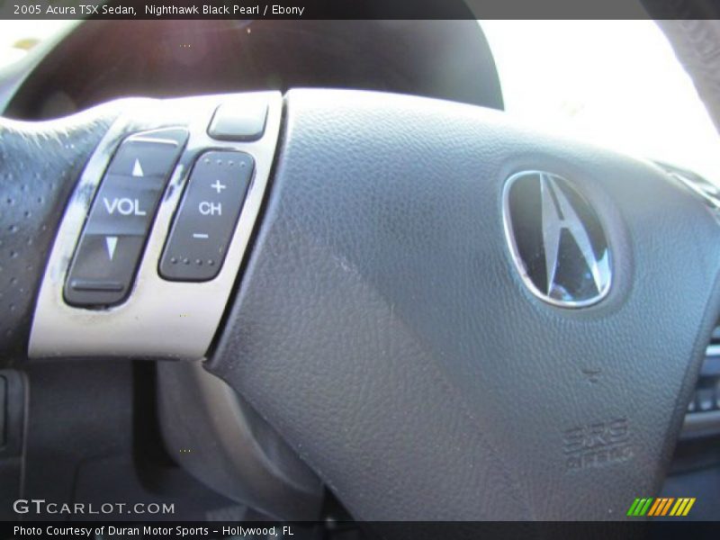 Nighthawk Black Pearl / Ebony 2005 Acura TSX Sedan