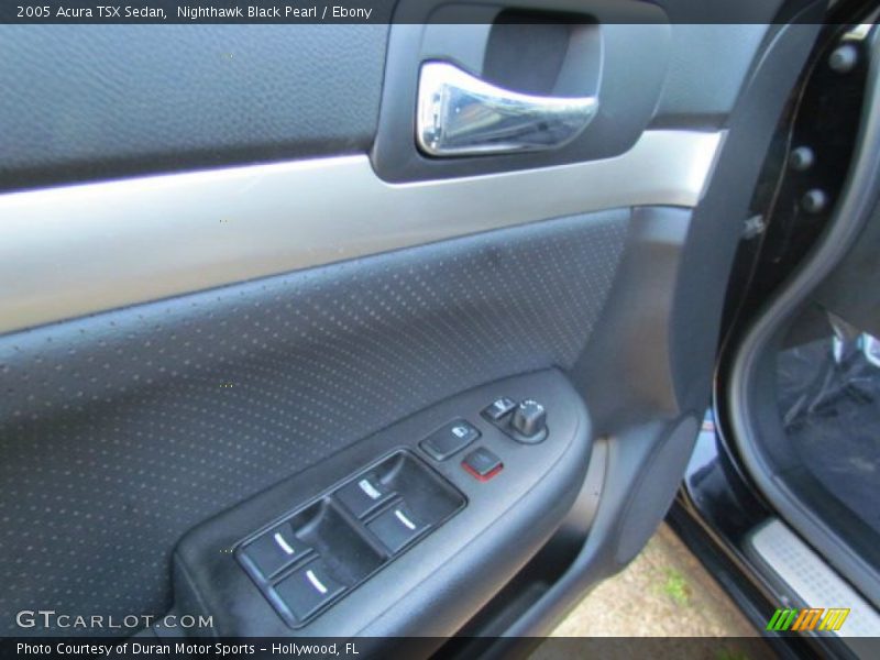 Nighthawk Black Pearl / Ebony 2005 Acura TSX Sedan