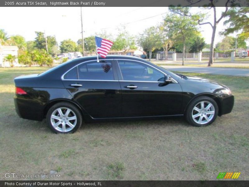 Nighthawk Black Pearl / Ebony 2005 Acura TSX Sedan