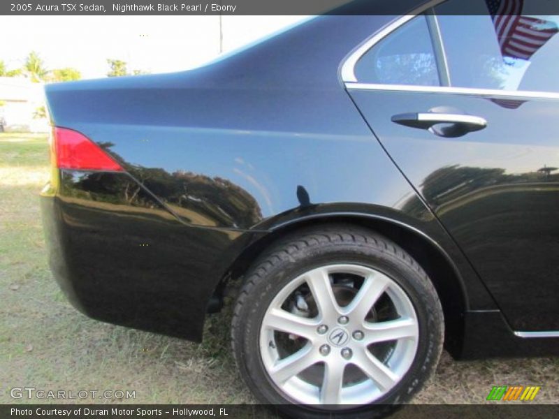 Nighthawk Black Pearl / Ebony 2005 Acura TSX Sedan
