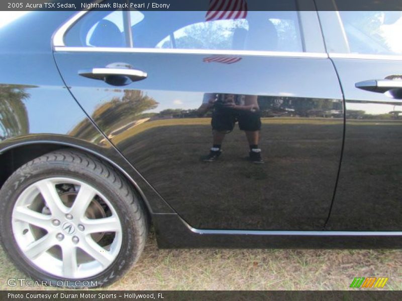 Nighthawk Black Pearl / Ebony 2005 Acura TSX Sedan